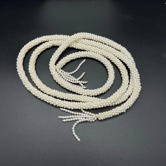 Long pearl rope necklace - Picture 4 of 4